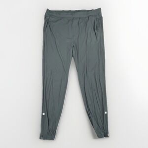 All In Motion Jogger Pants Mens XL Black Zipper Ankle Relaxed Fit Athleisure